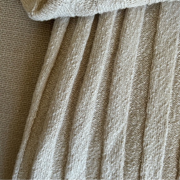 ✨ SALE✨ Free People Wanda Sweater Midi Dress - Conch Cream Knit Casual Soft - Picture 7 of 7